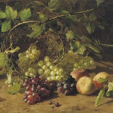 Схема вышивки «виноград»