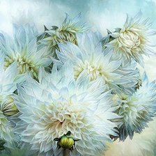 Схема вышивки «цветы»