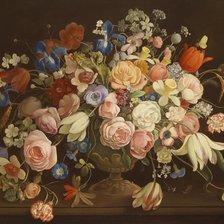 Схема вышивки «pekná kytica»