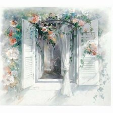 Схема вышивки «Утро»