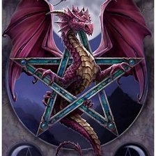 Схема вышивки «Дракон»