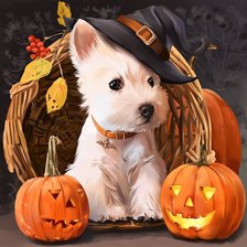 Схема вышивки «Halloween 2»