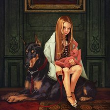 Схема вышивки «Верный охранник»