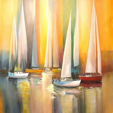 Схема вышивки «LW - żaglówki»