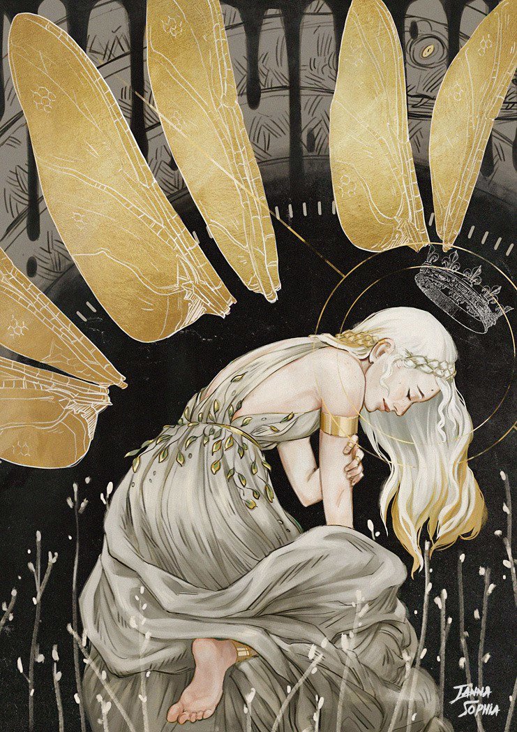 34k21 - стрекоза - оригинал