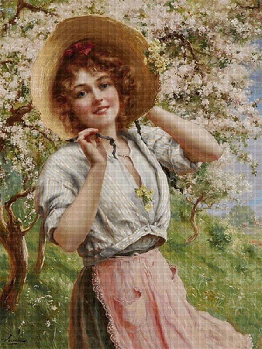 летним днём - лето, девушка - предпросмотр