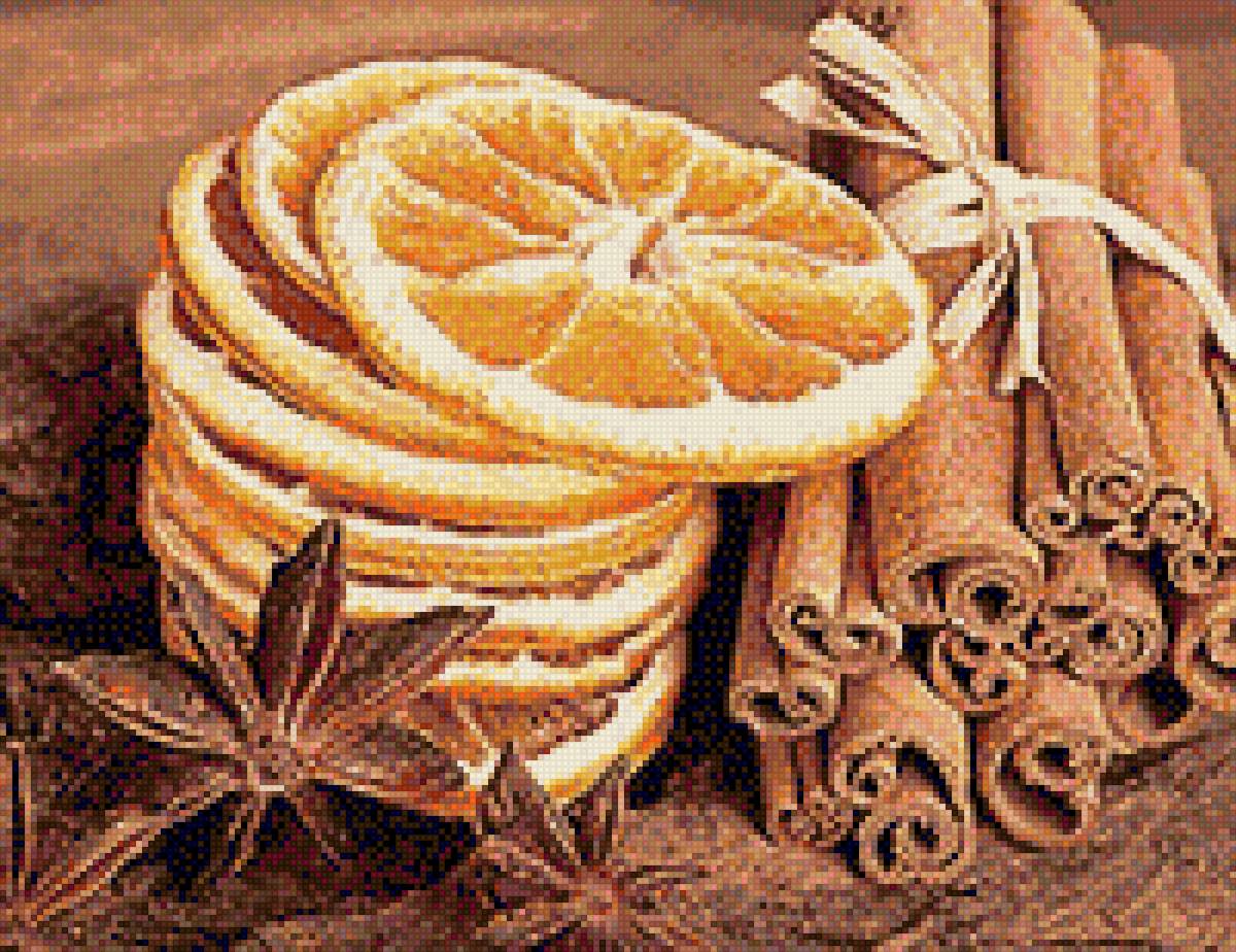 Orange and cinnamon - предпросмотр