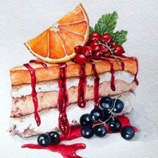 Схема вышивки «Slice of cake»