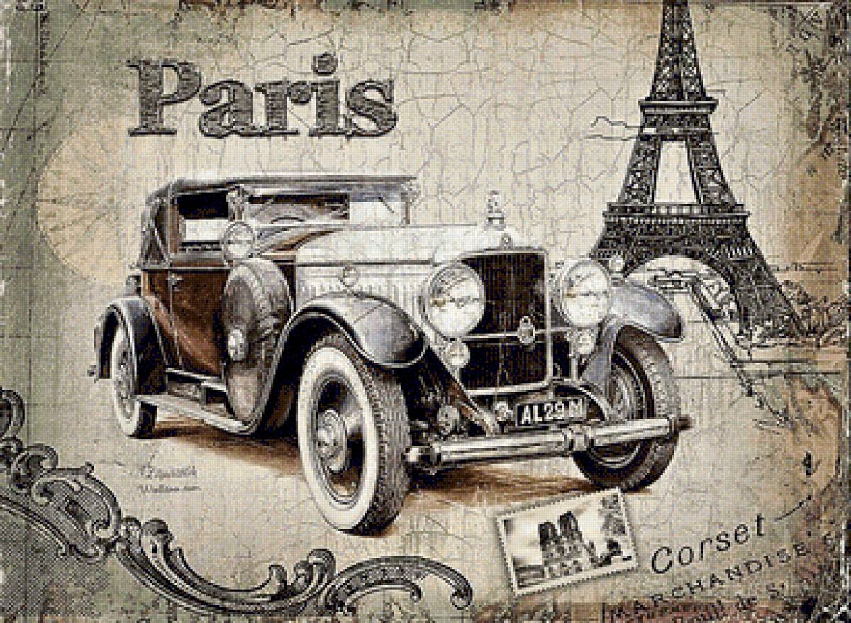 Vintage car - предпросмотр