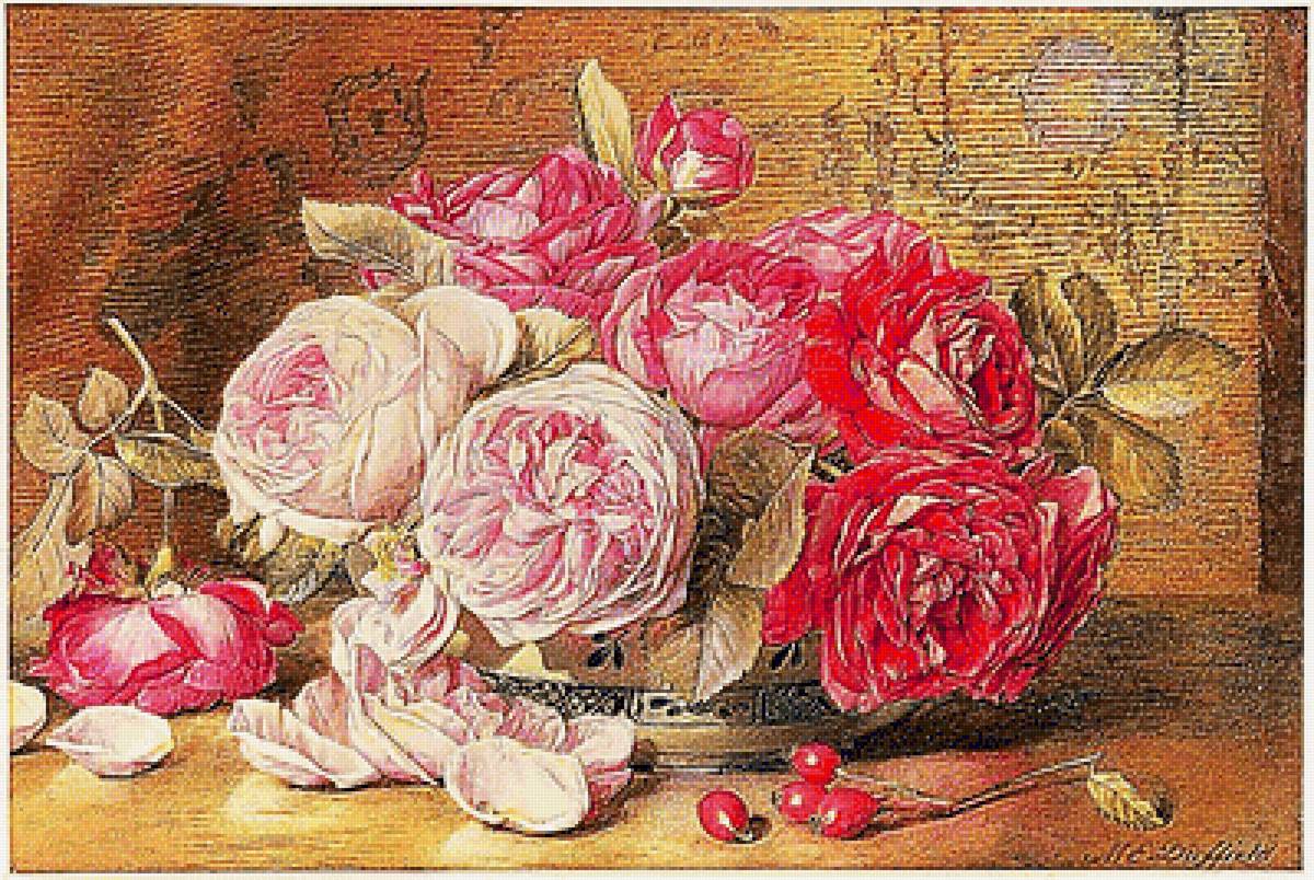 Натюрморт. - цветы, натюрморт, живопись. - предпросмотр