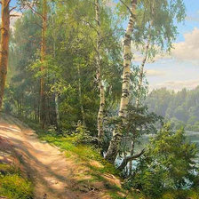 Схема вышивки «тропинка»