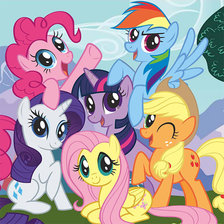 Схема вышивки «пони»