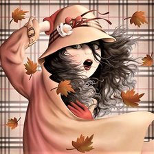 Схема вышивки «Burberry»