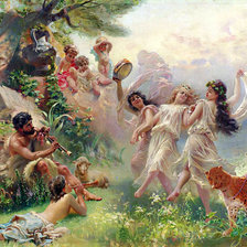 Схема вышивки «фреска»