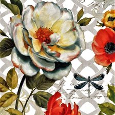 Схема вышивки «Vintage floral 3»