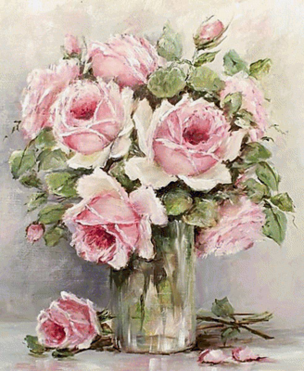 Натюрморт. - натюрморт, цветы, живопись. - предпросмотр