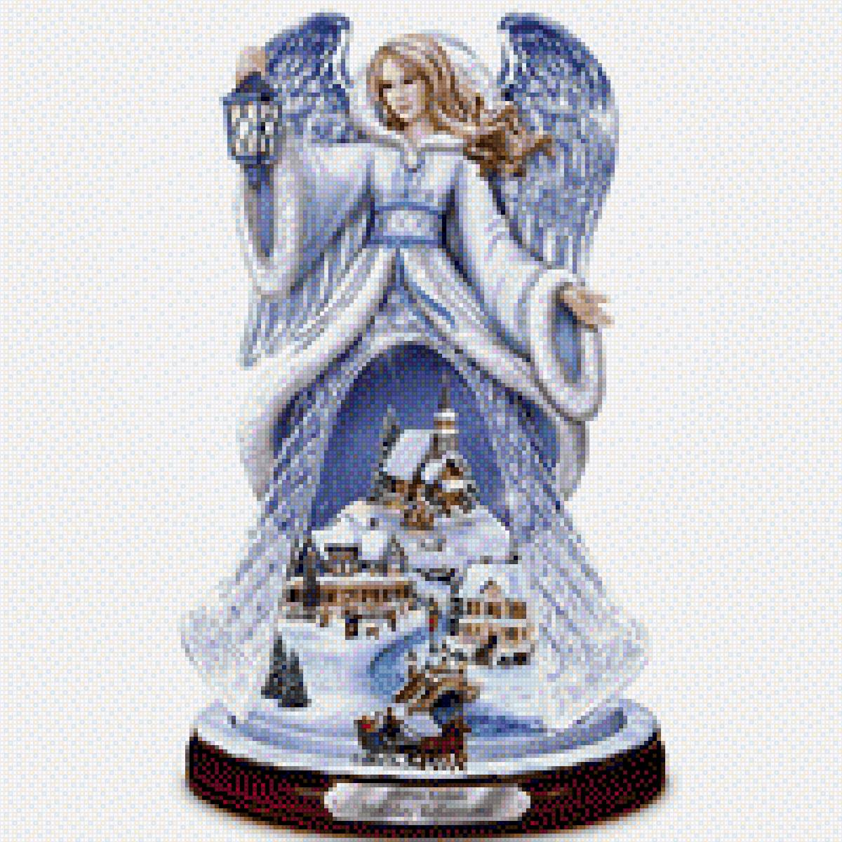 Рождественский ангел - ангел, новый год, рождество - предпросмотр