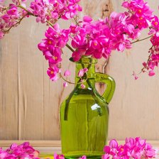 Схема вышивки «Кувшин с веткой»