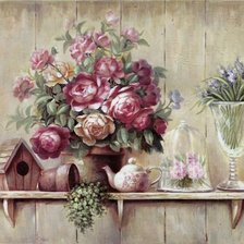 Схема вышивки «В стиле прованс»