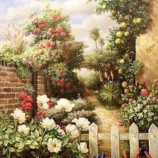 Схема вышивки «Garden 4»