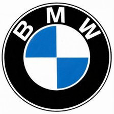 Схема вышивки «BMW»