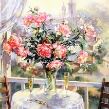 Схема вышивки «Champagne»