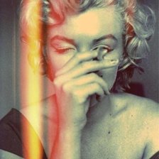 Схема вышивки «Мэрилин»