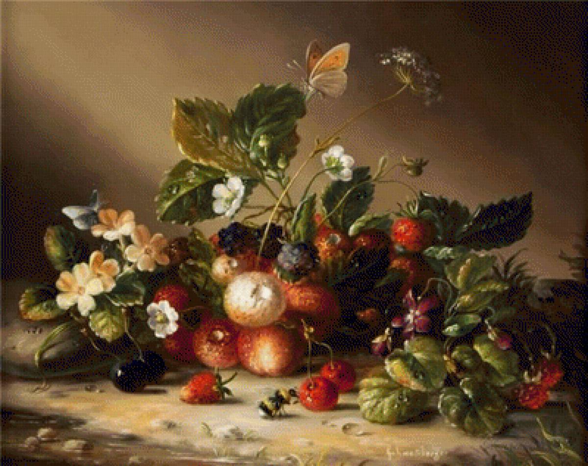 НАТЮРМОРТ С ЯГОДАМИ - натюрморт с ягодами - предпросмотр