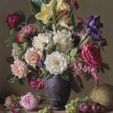 Схема вышивки «БУКЕТ ЦВЕТОВ»