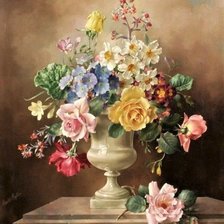 Схема вышивки «БУКЕТ ЦВЕТОВ»