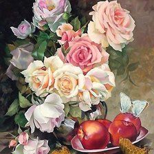 Схема вышивки «натюрморт»