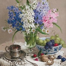 Схема вышивки «натюрморт»