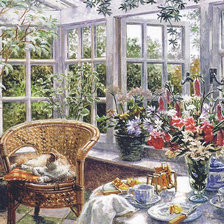 Отдых на терассе