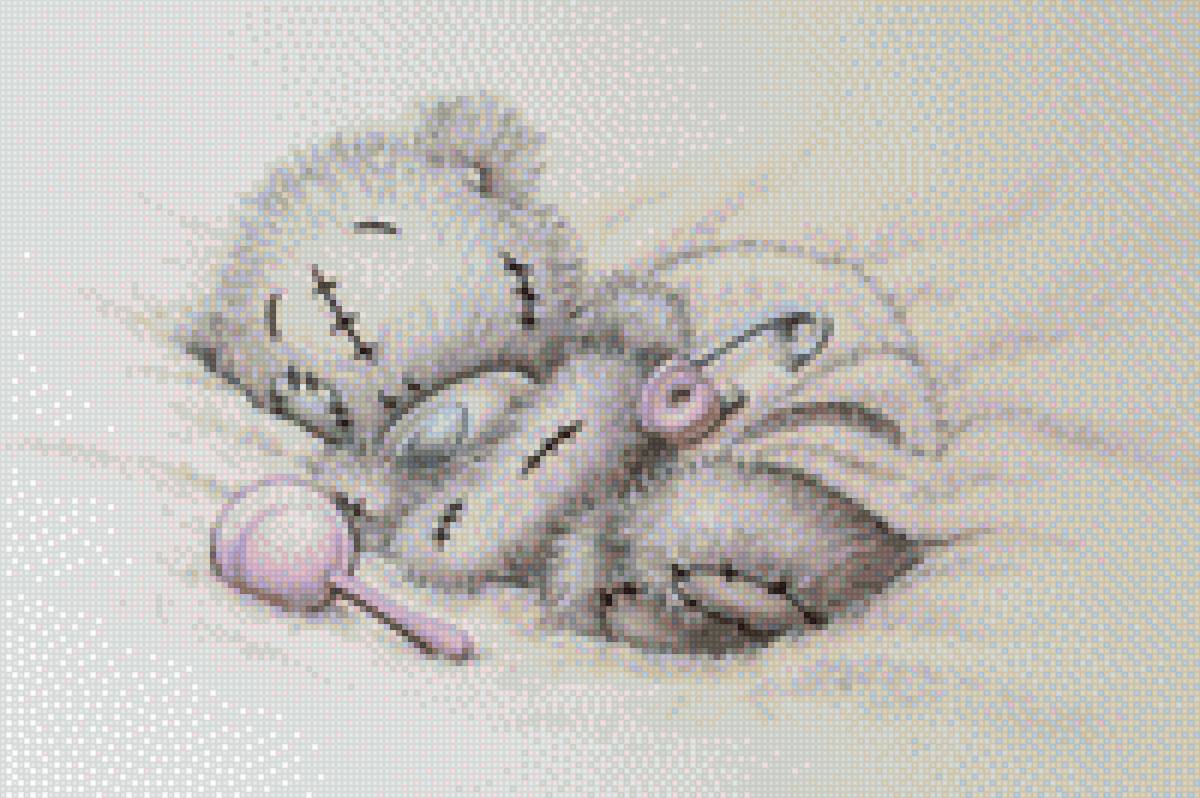 метрика девочка тедди - предпросмотр