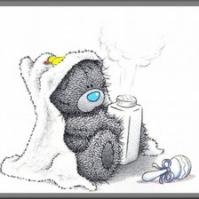 Схема вышивки «тедди с присыпкой»