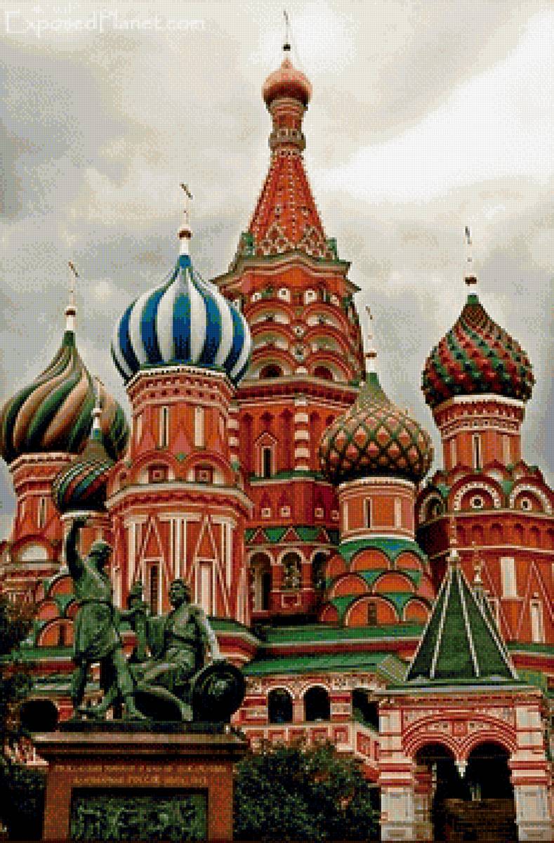 Храм Василия Блаженного - предпросмотр