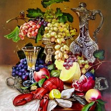 Схема вышивки «Красивый  стол»