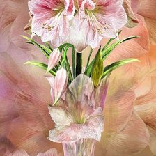 Схема вышивки «ЦВЕТЫ В ВАЗЕ»