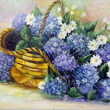 Схема вышивки «красивый букет»