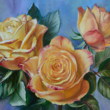 Схема вышивки «Розы»