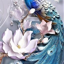 Схема вышивки «Peacock 3»