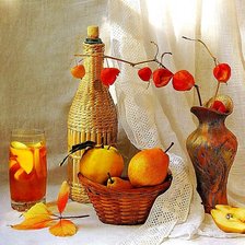 Схема вышивки «Осенний натюрморт.»