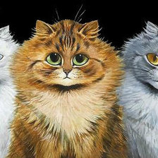 Схема вышивки «Котики»