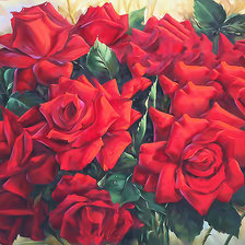 Схема вышивки «Серия "Розы".»