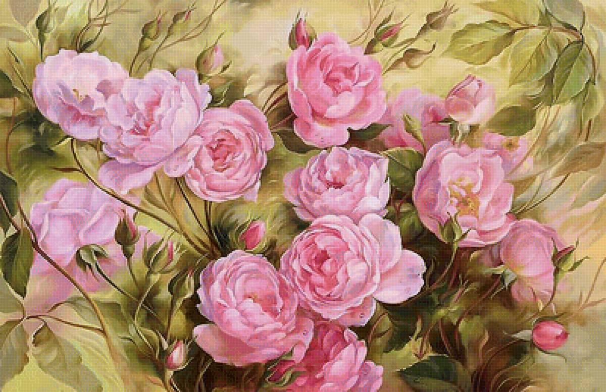 Серия "Розы". - розы, флора, цветы - предпросмотр