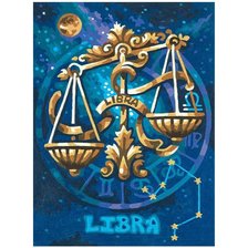 Схема вышивки «весы»