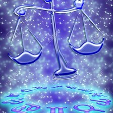 Схема вышивки «весы»