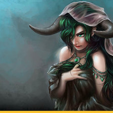 Схема вышивки «телец»