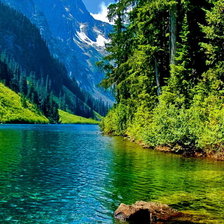 горная река