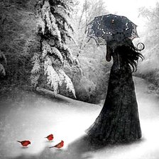 Схема вышивки «Зима.Зима.»